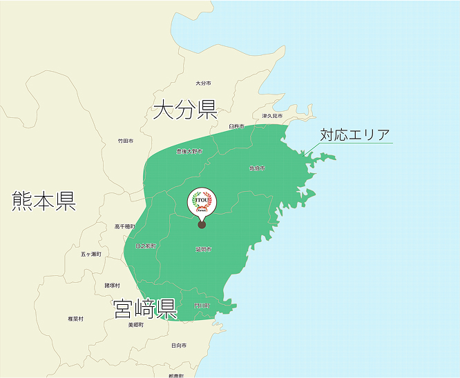 活動エリア地図